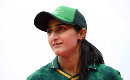 Pakistan's Bismah pulls out of Asiad over child-carrying rules