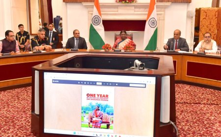 Rashtrapati Bhavan Launches e-Book on One Year of Presidency