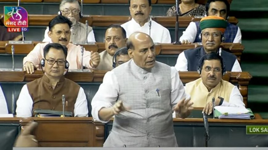 Manipur Violence: 'We are ready for discussion in Parliament,' says Rajnath Singh