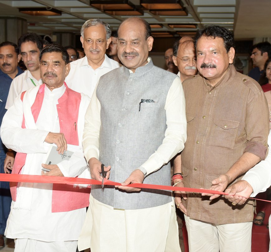 Speaker Lok Sabha Om Birla inaugurates the Liver Health Checkup Camp at Parliament Complex,