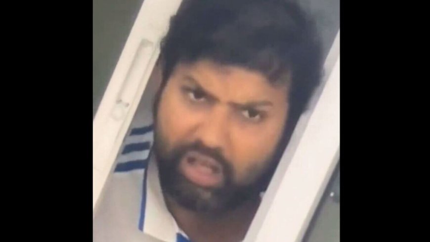 Rohit Sharma's confused look leave internet in splits | Watch video