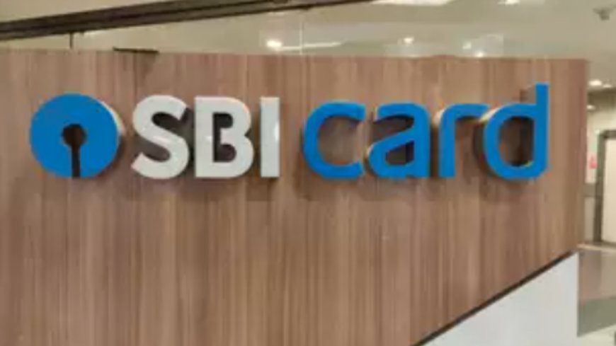 SBI Cards and Payment Services Q1 profit down 5% to Rs 593 crore