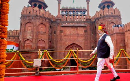 PM addressing the Nation on the occasion of 77th Independence Day from the ramparts of Red Fort