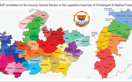 List of BJP candidates for the ensuing General Election to the Legislative Assembly of Chhattisgarh & Madhya Pradesh