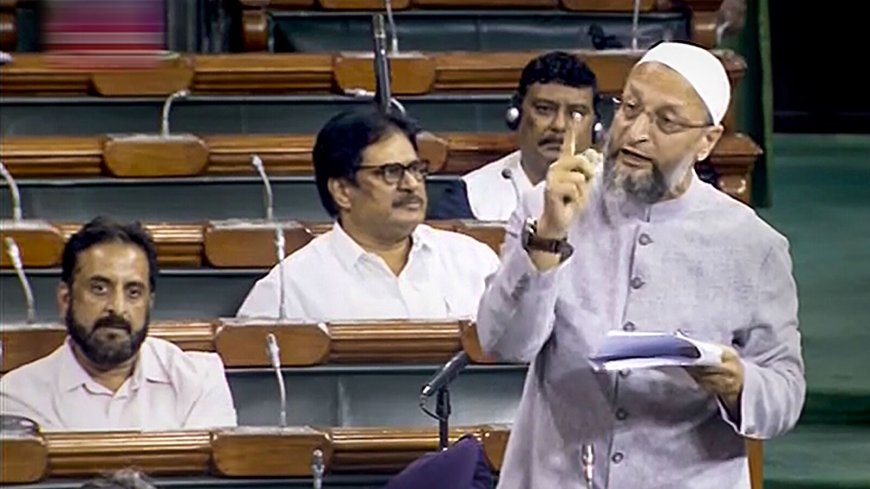 'If home minister knew a Muslim coined Quit India slogan...': Asaduddin Owaisi's dig at Amit Shah