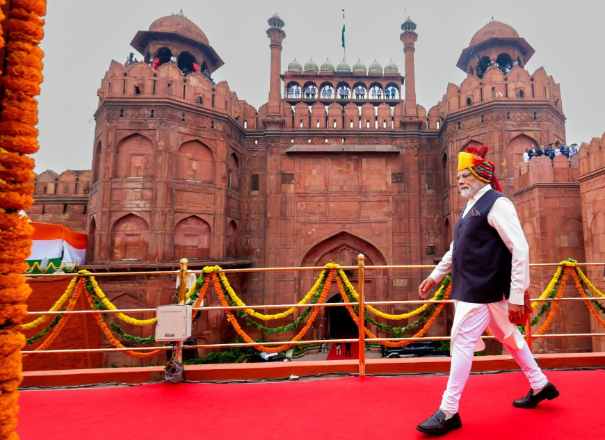 PM addressing the Nation on the occasion of 77th Independence Day from the ramparts of Red Fort