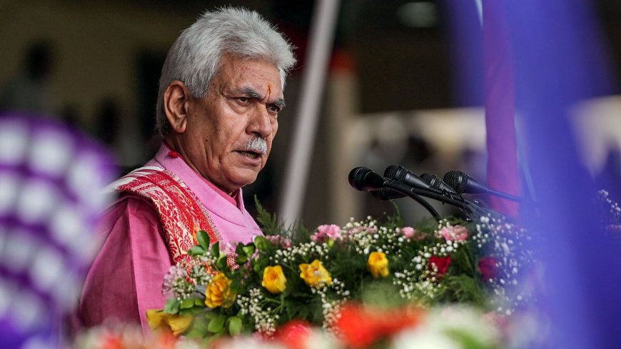 'Over 300 productions filmed in Jammu and Kashmir', LG Manoj Sinha calls it 'favorite shooting destination'