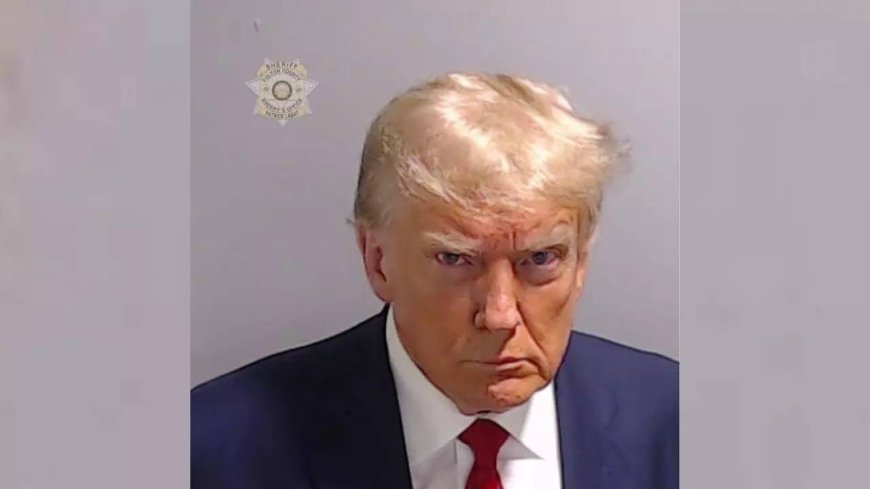 Historic first: Donald Trump's mug shot taken after Georgia arrest