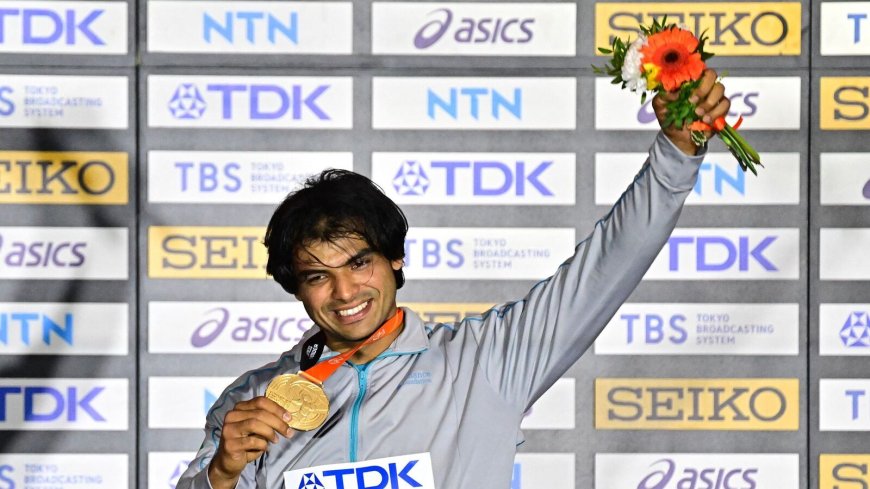 ‘His moonshot does it…’: Anand Mahindra lauds Neeraj Chopra for historic win at World Athletics Championships