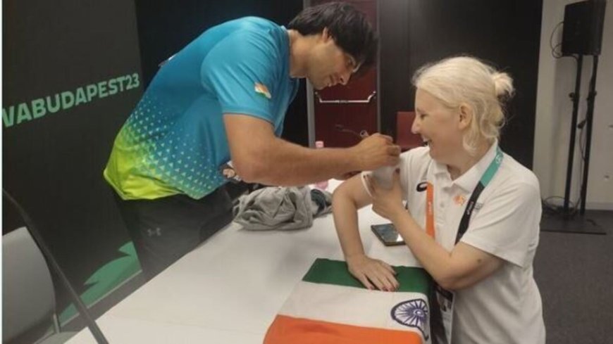 'Can't sign on Indian flag': Neeraj Chopra's gesture wins hearts