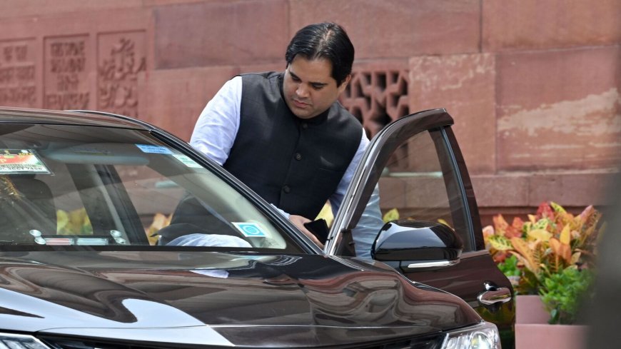 Varun Gandhi's interaction with seer goes viral, 'You never know when Maharaj ji becomes chief minister'