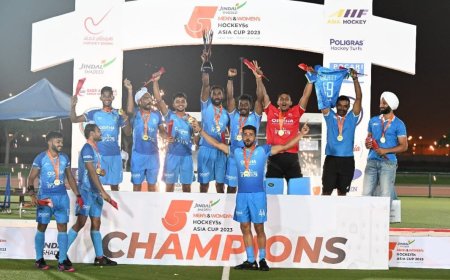 Champions at the Hockey5s Asia Cup