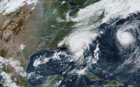 Tropical storm Lee forms in Atlantic, forecast to become major hurricane heading to the Caribbean