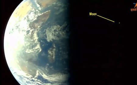 Isro's sun mission: Aditya-L1 takes selfie and images of Earth, Moon