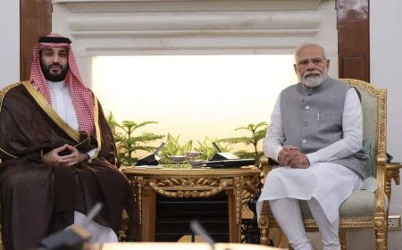 Saudi Arabia Crown Prince holds bilateral meet with PM Modi