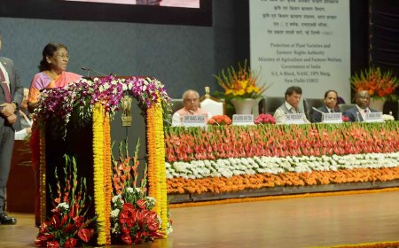 PRESIDENT OF INDIA INAUGURATES FIRST GLOBAL SYMPOSIUM ON FARMERS' RIGHTS