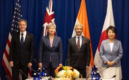 Quad foreign ministers meet on the sidelines of UN General Assembly session