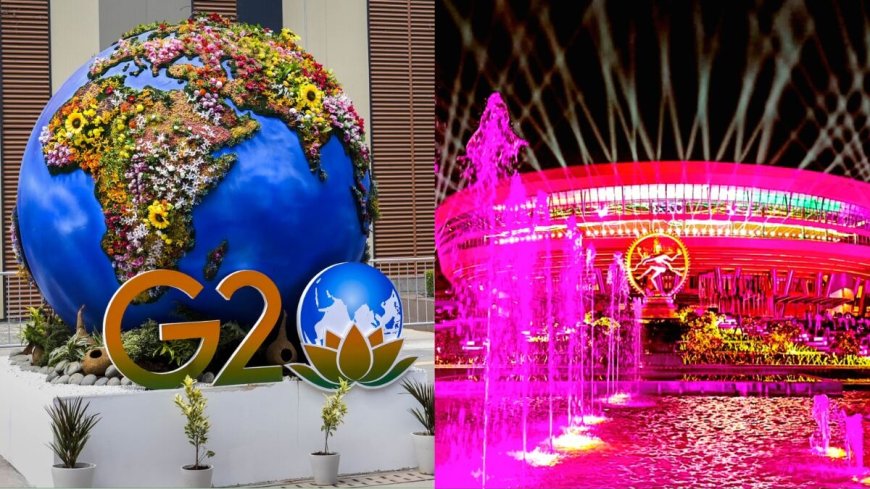 G20 Summit, in Bharat Mandapam (Pragati Maidan), New Delhi