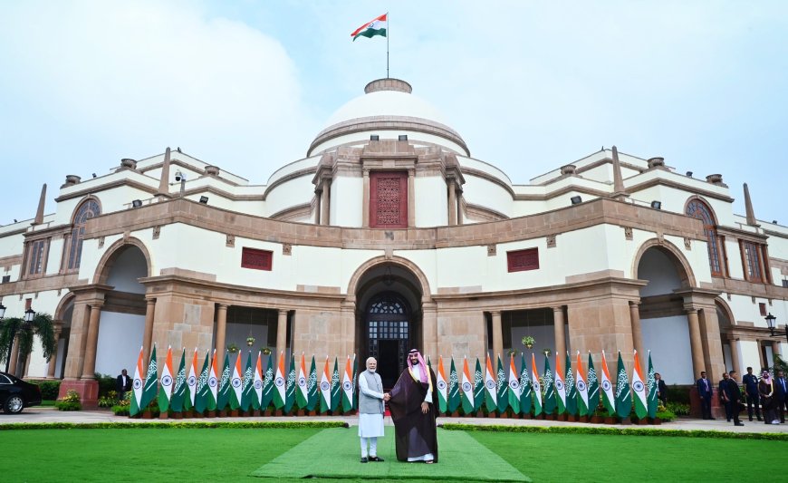 PM in a bilateral meeting with the Crown Prince and the Prime Minister of Saudi Arabia Mohammed bin Salman bin Abdulaziz Al Saud