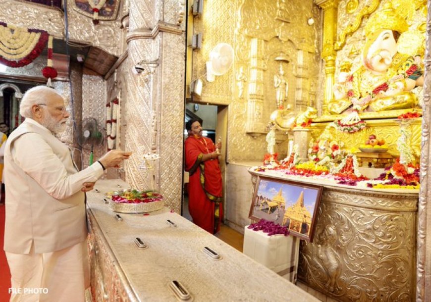 PM greets everyone on Ganesh Chaturthi