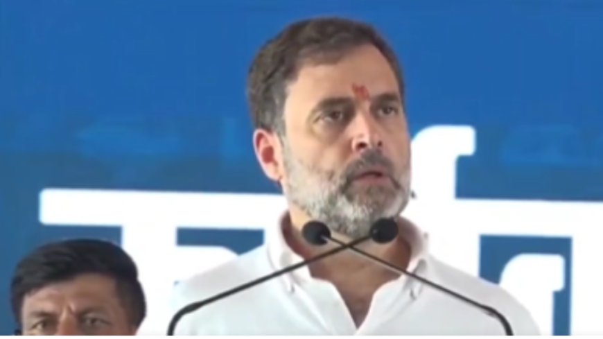 Fight of ideology going on between BJP and Congress: Rahul