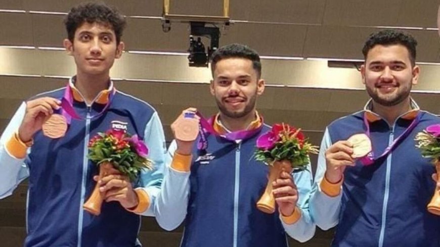 Asian Games 2023: India wins first ever medal in 25m Rapid Fire Pistol