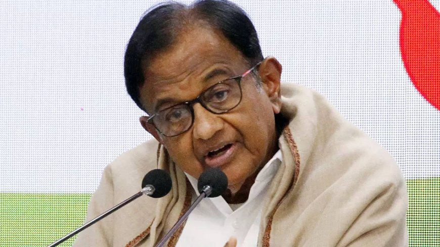 Electoral bonds are 'legalised bribery': P Chidambaram