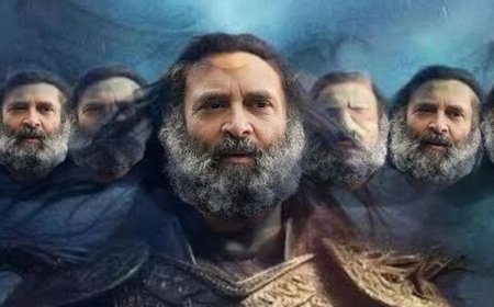 PM Modi as ‘Adani Puppet’, Rahul Gandhi as ‘New Age Puppet’. All you need to know about BJP vs Congress poster war