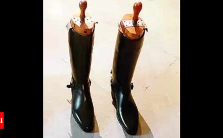 Royal shoes & dresses on display at Nizam's Museum in Hyderabad