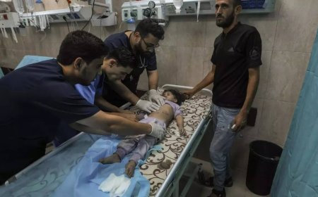 Gaza's crowded hospitals near breaking point as Israeli ground invasion looms