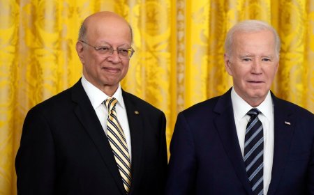 Biden awards National Medals to 2 Indian American scientists Ashok Gadgil, Subra Suresh