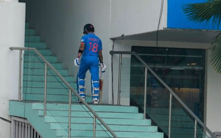 Virat Kohli slaps chair in utter frustration after getting out for DUCK against England: Watch