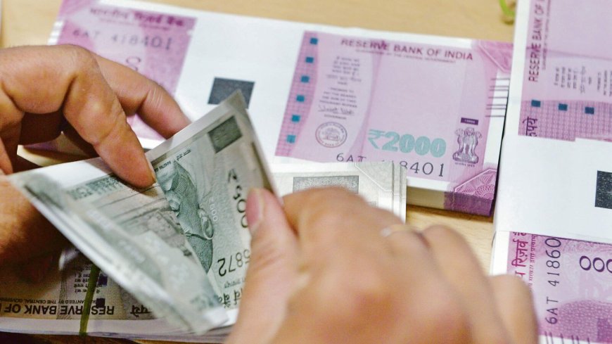 Rupee falls 3 paise to 83.24 against US dollar