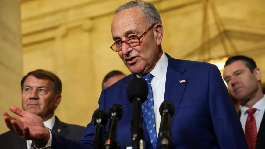 Schumer confirms US Senate trip to China, Japan, South Korea