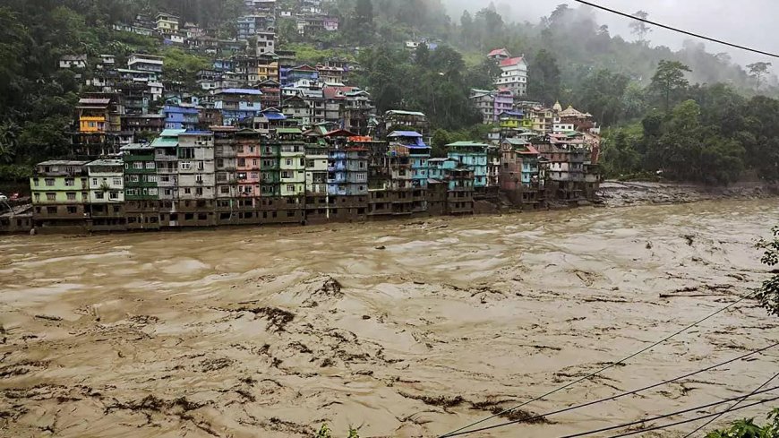 Sikkim flash floods: Military equipment washed away in Teesta