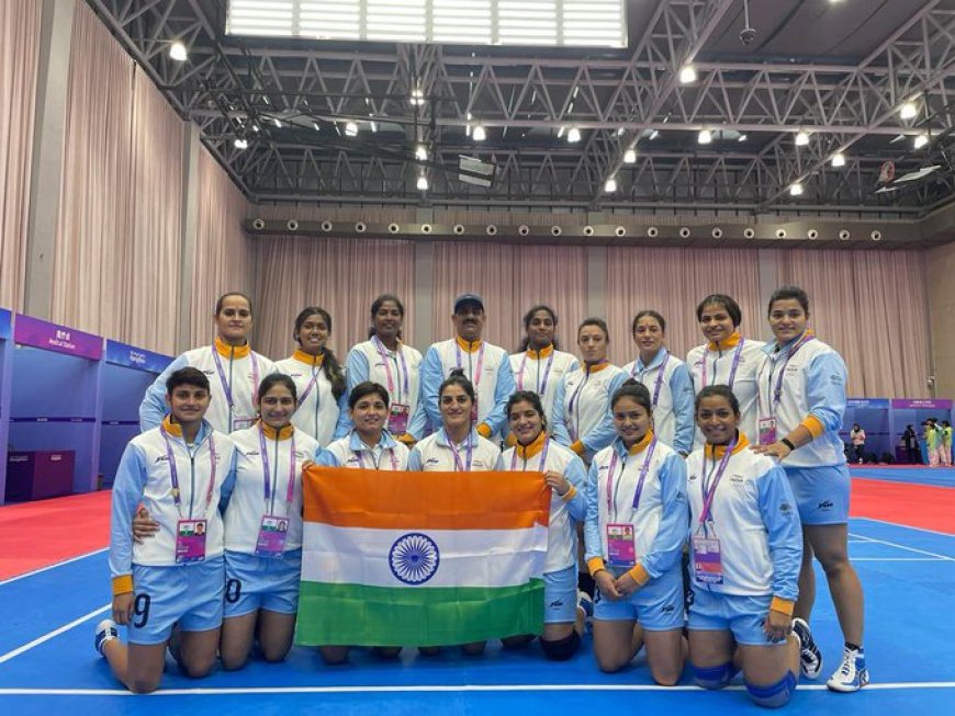 PM hails historic Gold by Kabaddi Women's team at the Asian Games