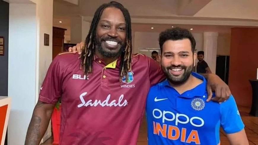 WATCH: Rohit Sharma's special message for Chris Gayle