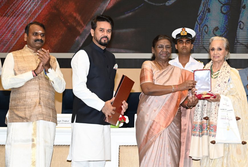 President Smt, Droupadi Murmu confers 69th National Film Awards