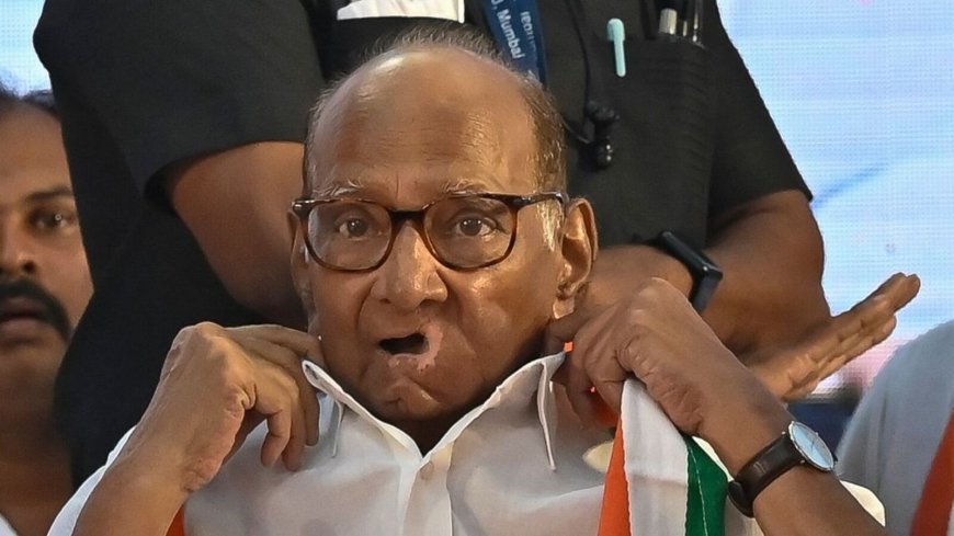 ‘Should condemn terrorism’: Sharad Pawar's statement on Hamas-Israel war draws backlash from BJP