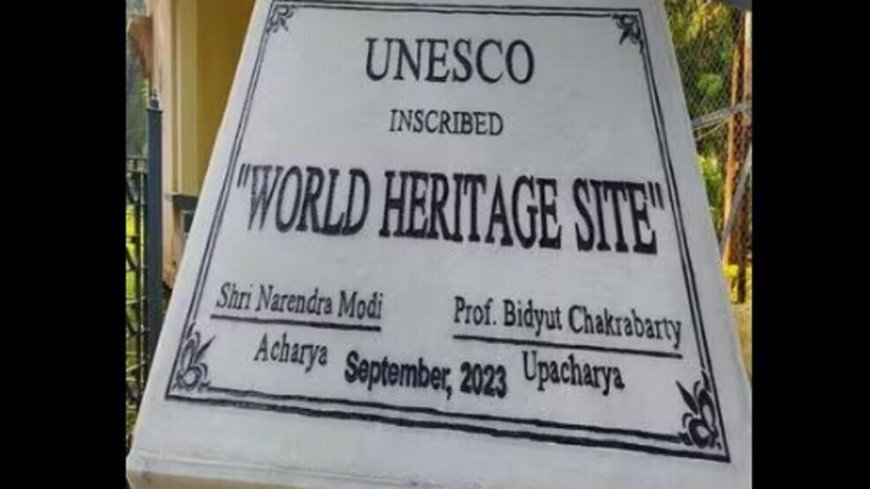 Rabindranath Tagore's name missing from Santiniketan's UNESCO plaque draws flak; Congress targets PM Modi