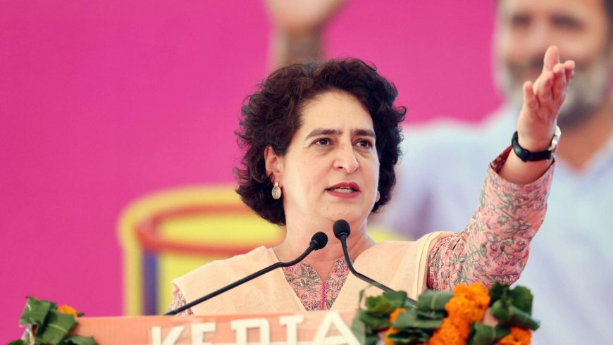 Rajasthan polls: BJP knows talking about religion, caste will get it votes, says Priyanka Gandhi