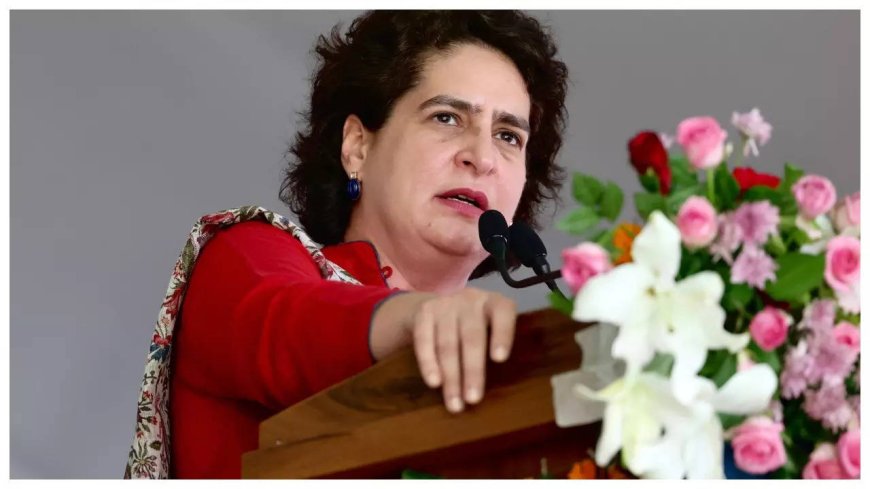 When will humanity wake up: Priyanka Gandhi slams cycle of bloodshed in Gaza