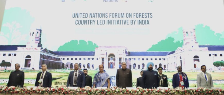 Vice-President’s Address at the valedictory ceremony of United Nations Forum on Forests- Country Led Initiative by India