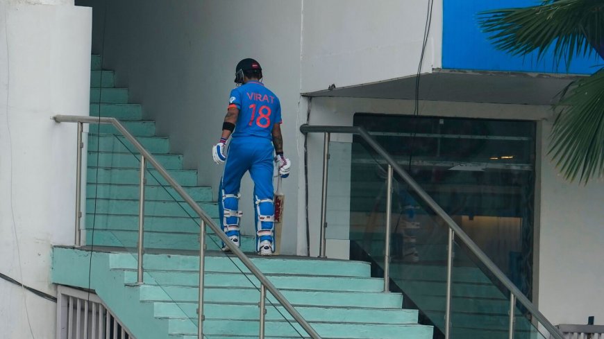 Virat Kohli slaps chair in utter frustration after getting out for DUCK against England: Watch