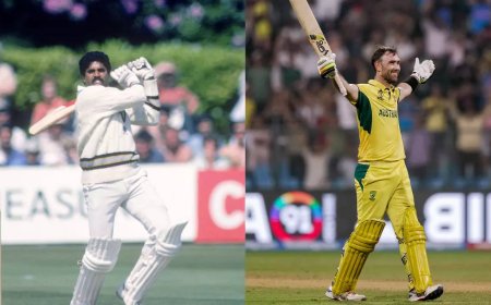 Maxwell's heroics evoke memories of Kapil's 1983 WC exploits