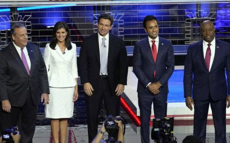 The third GOP debate begins with candidates competing on foreign policy and who could beat Donald Trump
