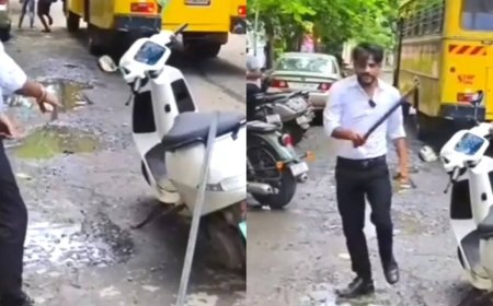 Ola customer thrashes electric scooter with rod: Here’s why