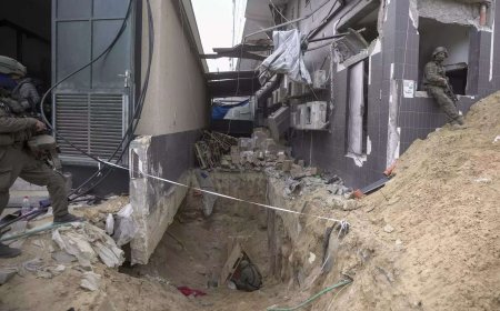 Israel unveils major Hamas hideout beneath Gaza's Shifa hospital