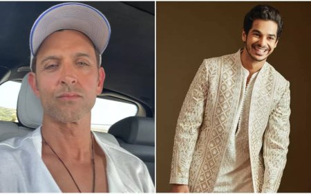 Hrithik praises Ishaan's dance moves in Pippa