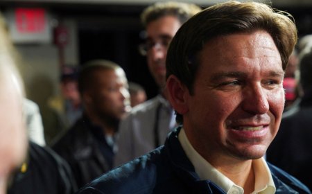 DeSantis v Newsom: the presidential match-up that isn’t